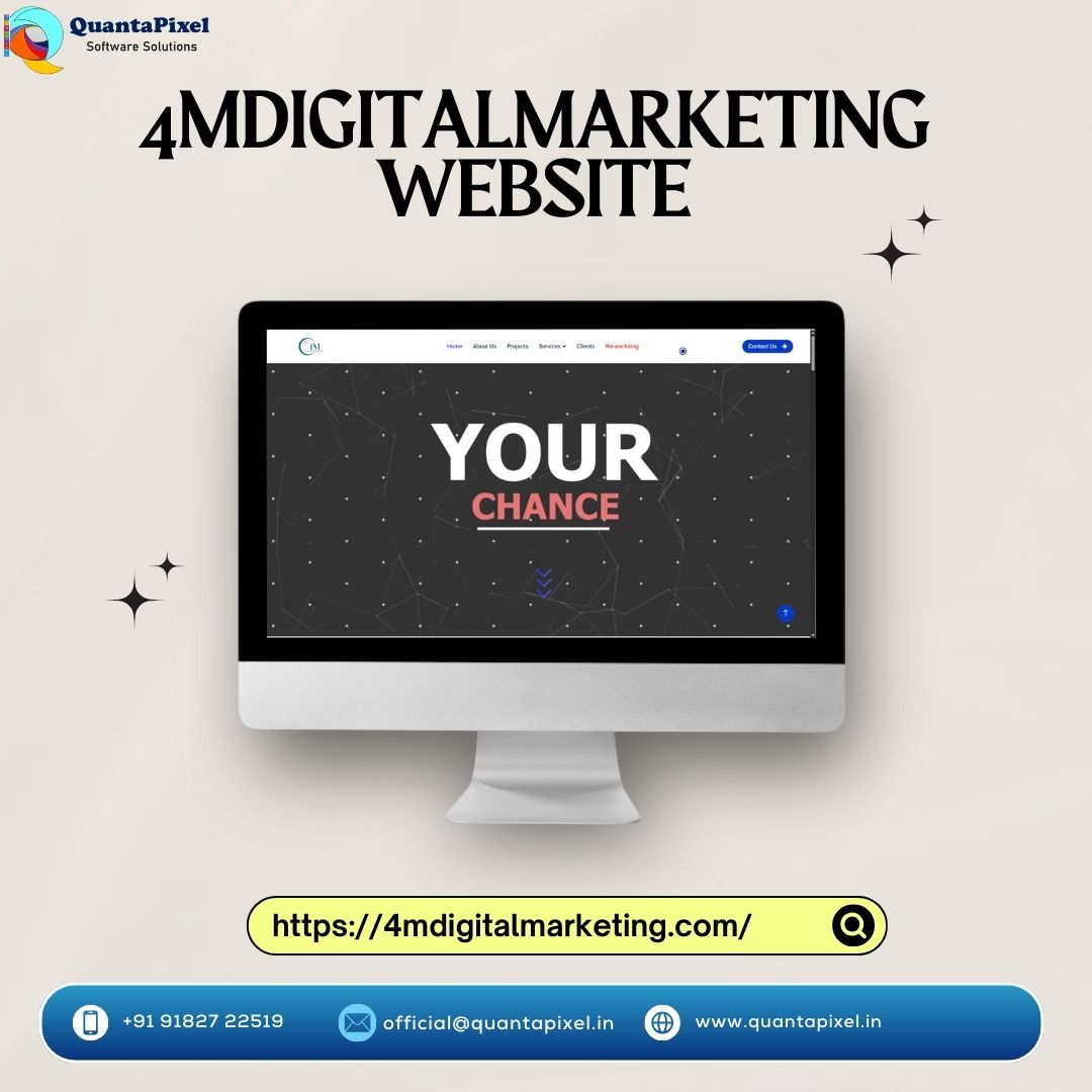4m Digital Marketing website 