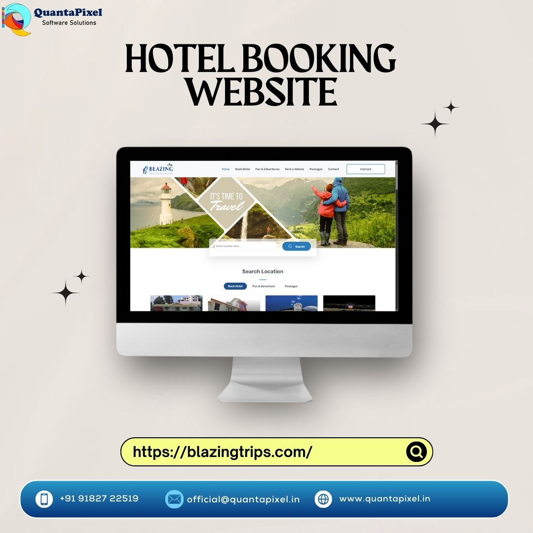 BlazingTrips - Hotel & vehicle Booking