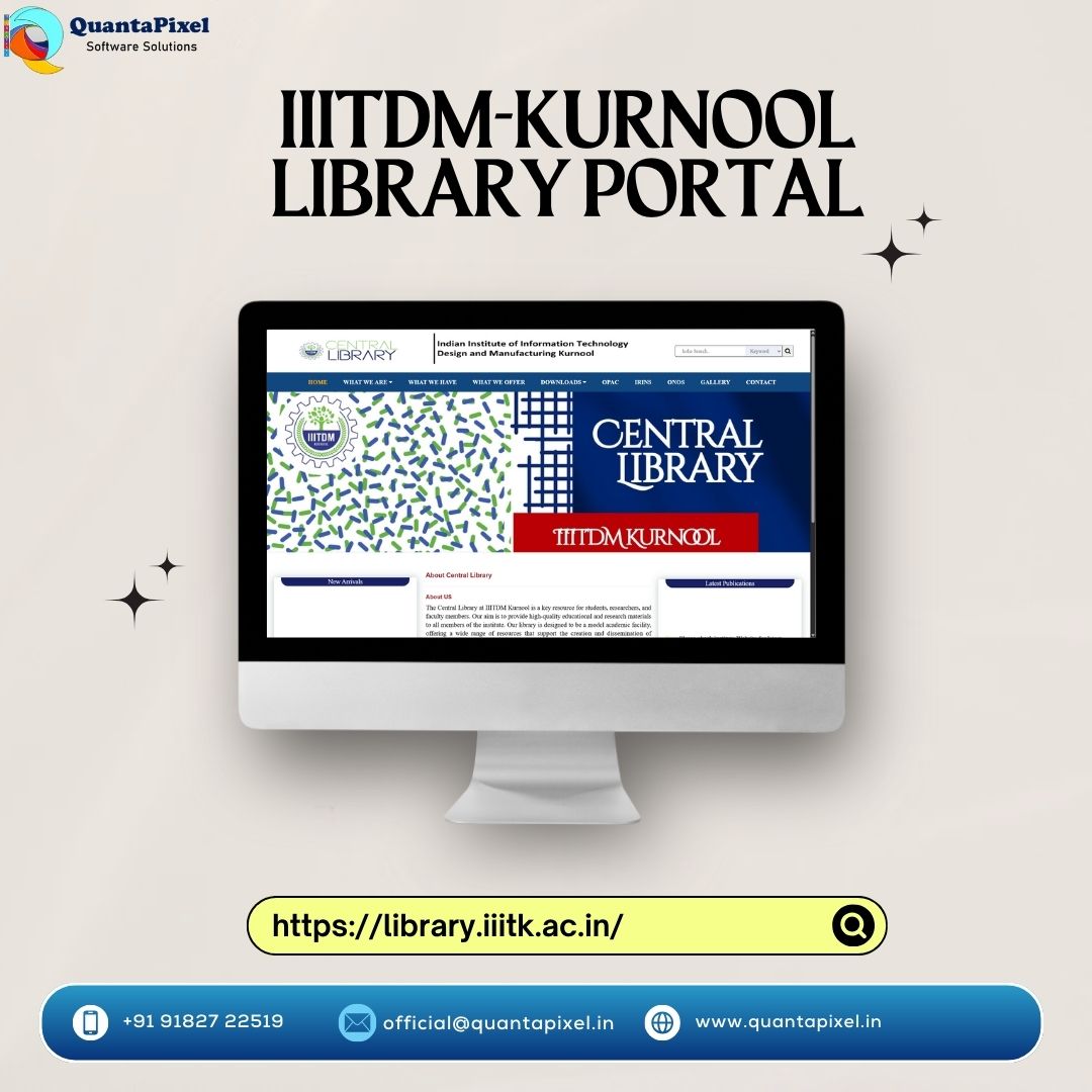 IIITDM Kurnool Library portal