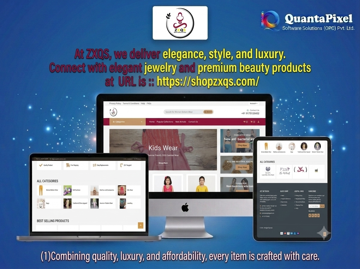ShopZXQS - Fancy Ecommerce Store